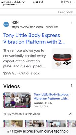 Body Express Vibration Platform