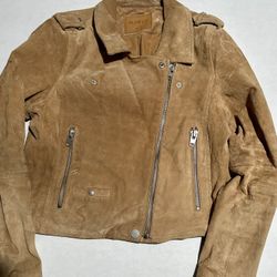 BLANKNYC Suede Leather Jacket Size L  Retails $275
