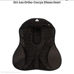 Selling this Acavallo Gel Seat Saver Dressage Dri-Lex Ortho-Coccyx Protector de asiento de gel LARGE