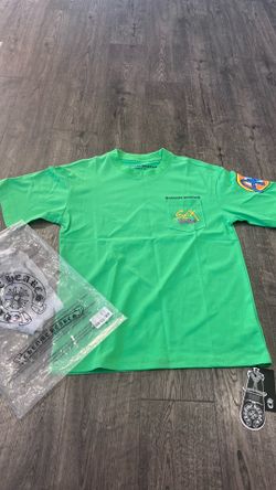 Green chrome heart short sleeve