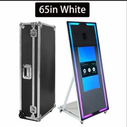 New 65” Magic Mirror Photo Booth-Never Used