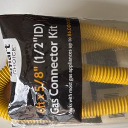 Appliance Flexible Gas Line Connector Kit