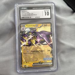 Toxtricity ex gem mint 10 cgc