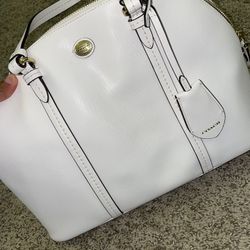White Coach Purse EST.1941 