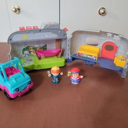 Fisher Price Little People Fresh Air Fun Camping Set With Smart Stages 