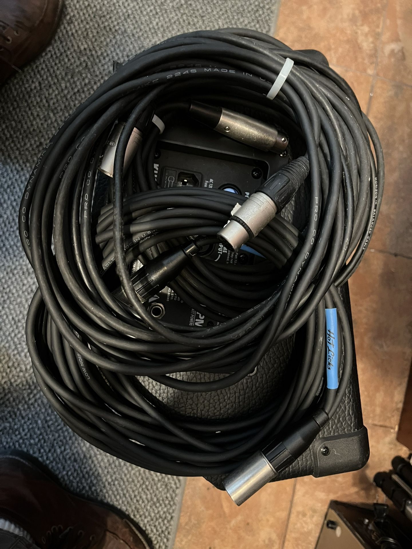 XLR Microphone Cables 2 - 30’ Male To Female