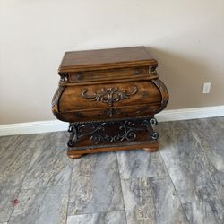 Ambella Home Collection Carved Bombe Chest 