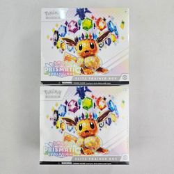Prismatic Evolutions Elite Trainer Box ETB New with tear Lot 2