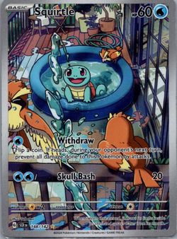 Squirtle 148/142 Secret Rare Pokémon Card