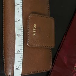 Fossil Logan RFID Tab Clutch Wallet