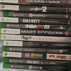 xbox 1 and xbox 360 games for sell (prices in description)