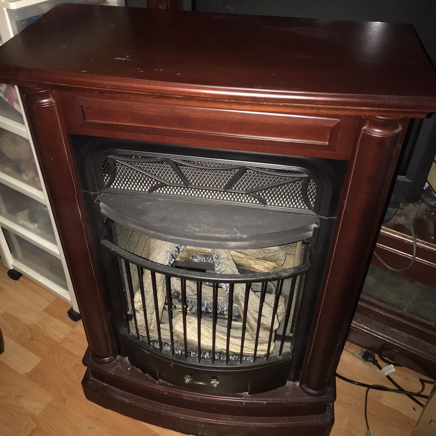 Charmglow LP Gas Fireplace