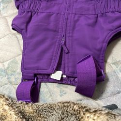 Good warm, purple snow pants