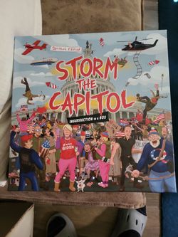 Storm the Capitol, Insurrection in a Box - Board Game rare HTF