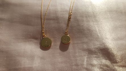 Gemini necklace & anklet