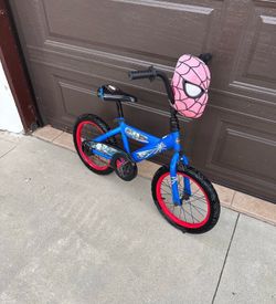Kids training bike 16” Spider Man