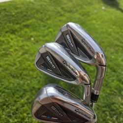 Taylormade SIM 2 Max 5, 6 & 7 iron Golf Clubs, RH