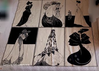 Aubrey Beardsley Screenprint