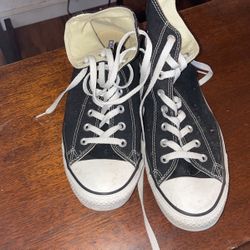 Black Converse Size 10.5