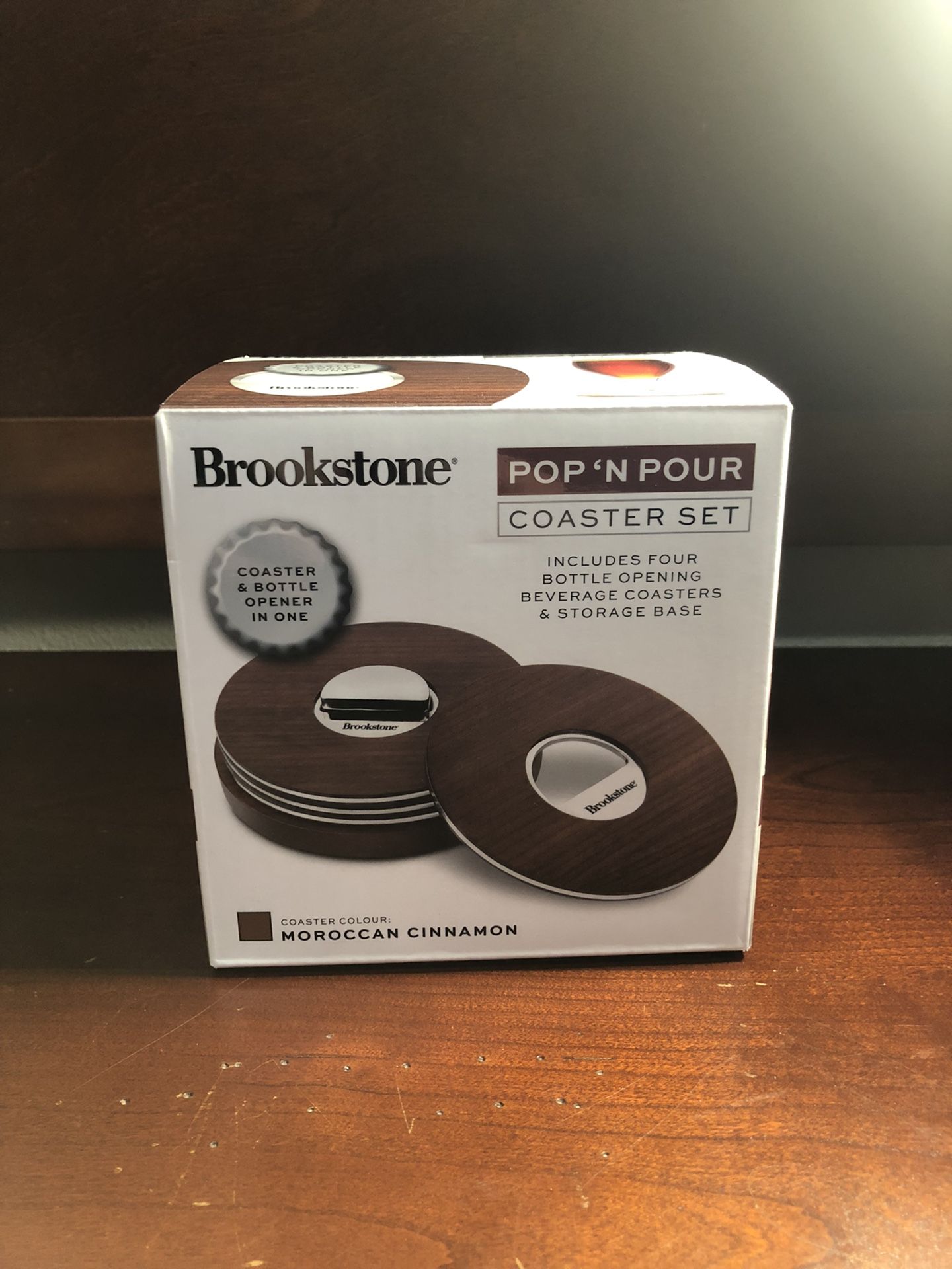 Brookstone Pop And Pour Coaster Set for Sale in Maple Valley WA OfferUp