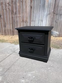 Nightstand 25”w x 18”D x 25”H