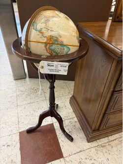 Vintage Bombay World Globe