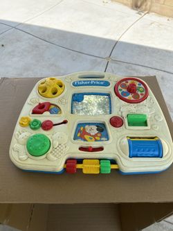 Vintage Fisher-Price learning board kids game