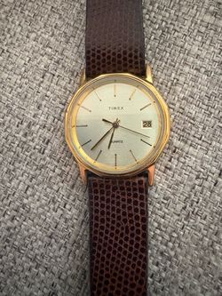 Vintage Men’s Timex Gold Dress Watch