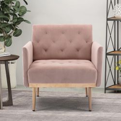 Pink Velvet Chair OBO