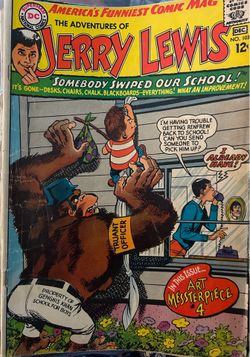 Adventures of Jerry Lewis comic