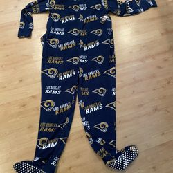 Rams Onesie Jammies
