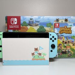 Nintendo Switch 1 - Animal crossing Edition 