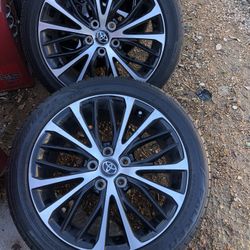 Rines 18” Para Toyota Camry Con Llantas Buenas $650 NADA MENOS FIRME 