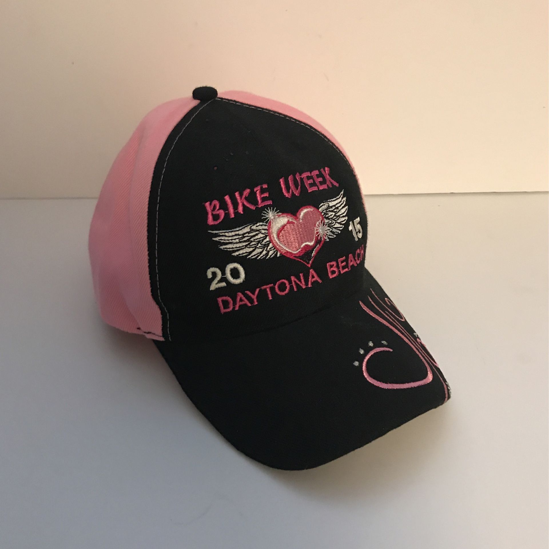 Pink & Black Daytona Bike Week 2015 Hat