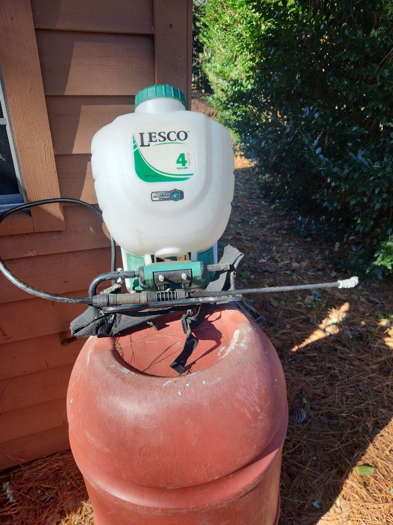 Lesson 4 Gal Backpack Sprayer Never Used