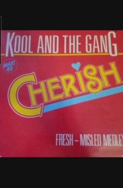 Cool and the Gang Cherish single vinyl album
