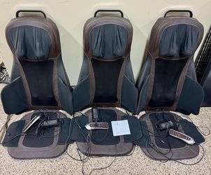 Brookstone Massage1 Full Body Massaging Seat Topper (Set Of 3)