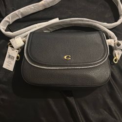 Coach Legacy Small Pebble Leather Crossbody Shoulder Bag