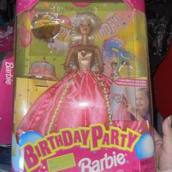 Birthday Party Barbie Doll 