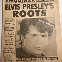 National Enquirer, Elvis Presley’s  Roots,  September, 27, 1977