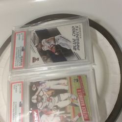 2 Psa 10s Pat Mahomes Rc Cards