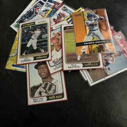 baseball card lot has rc cards refactors and many more