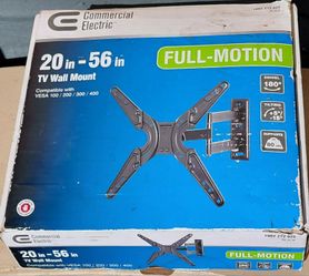 FULL MOTION TV WALL MOUNT IN CRAPPY BOX BUT NEW‼️‼️‼️