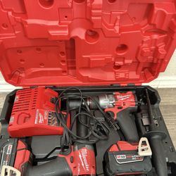 Milwuakee Impact And Drill Combo 