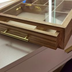 Glass Jewelry Holder