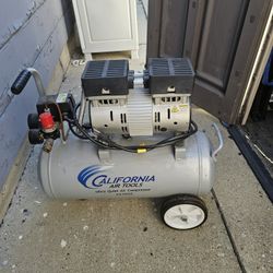 California Air Tools 5gal Ultra Quiet Air Compressor, good condition