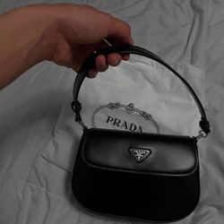 PRADA BAG - CLEO BRUSHED MINI BAG 