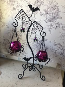 Halloween Spider Tea Light Holders