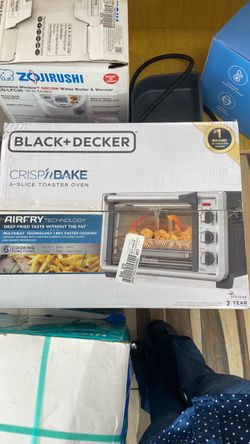 Toaster Oven Black+Decker Crisp 'N Bake 6-Slice Toaster Oven