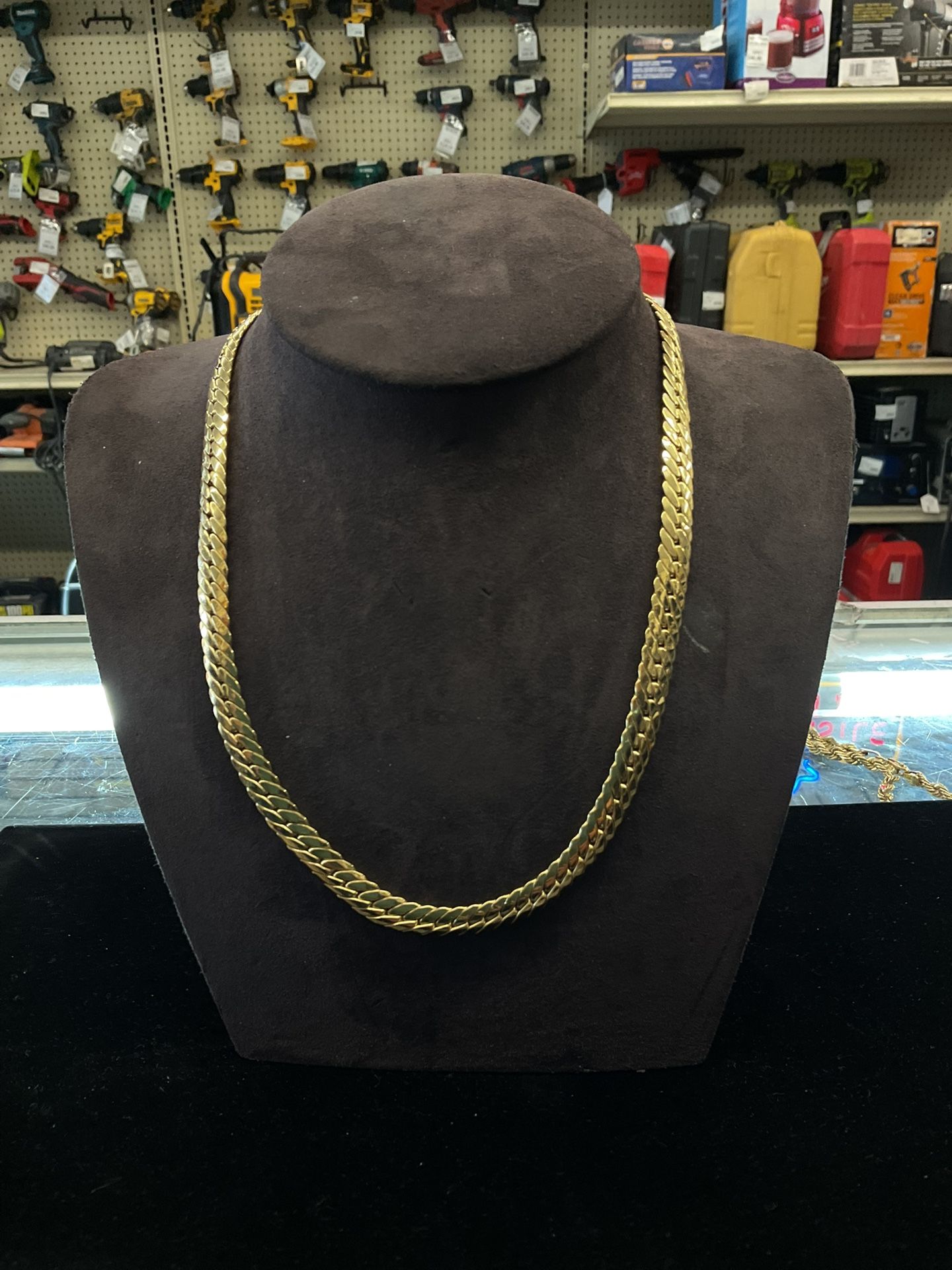 18k Herringbone Chain I-2440
